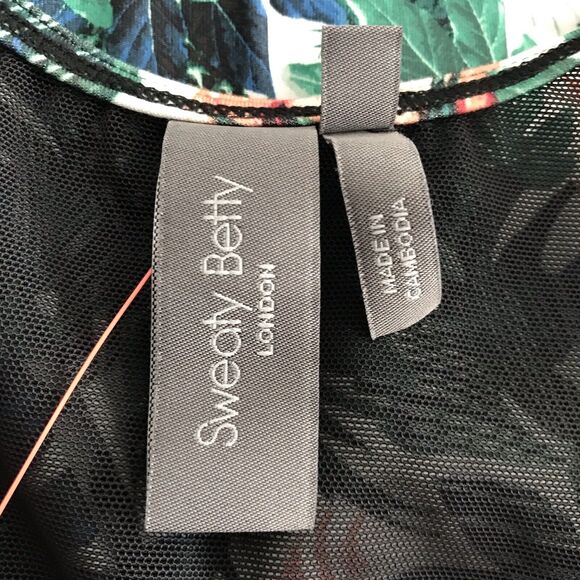 Sweaty Betty London Kenza Crop Top Athletic Workout - Picture 9 of 9